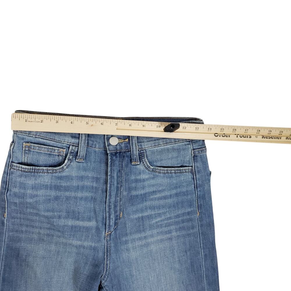 Joes Jeans The Mia High Rise Wide Leg Petite Size 26 Blue Hot Shot 30" Inseam - Picture 12 of 14